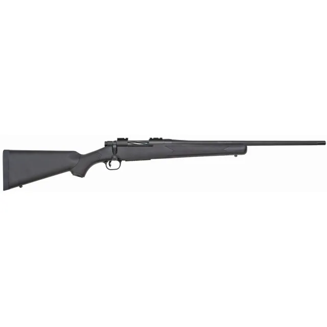 Buy Mossberg Patriot 243 Win Bolt Action Rifle 5+1 22" Fluted Barrel Synthetic Stock online