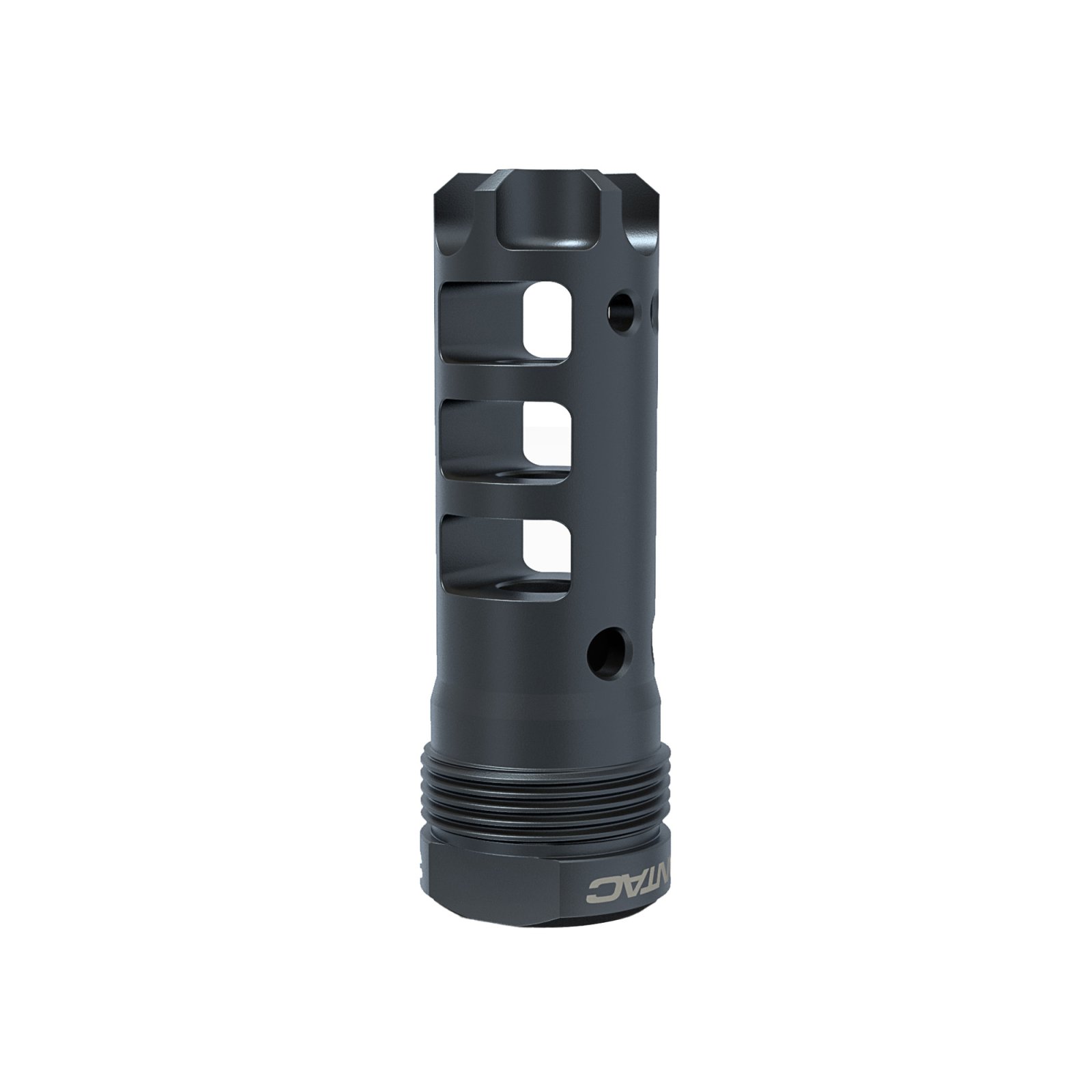 Lantac Dragon Muzzle Brake Plan B Long 6mm ARC 5/8-24 DGN6MMB-PBL - Lantac - 6MM ARC