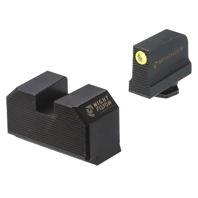 Night Fision Optics-Ready Stealth Lower 1/3rd Night Sight Set Glock