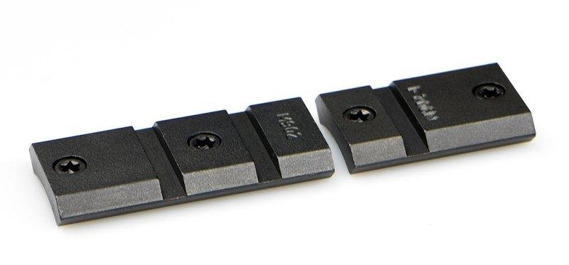 Warne M902902M Maxima Steel Bases Matte Black Savage/Ruger Rifles - Warne