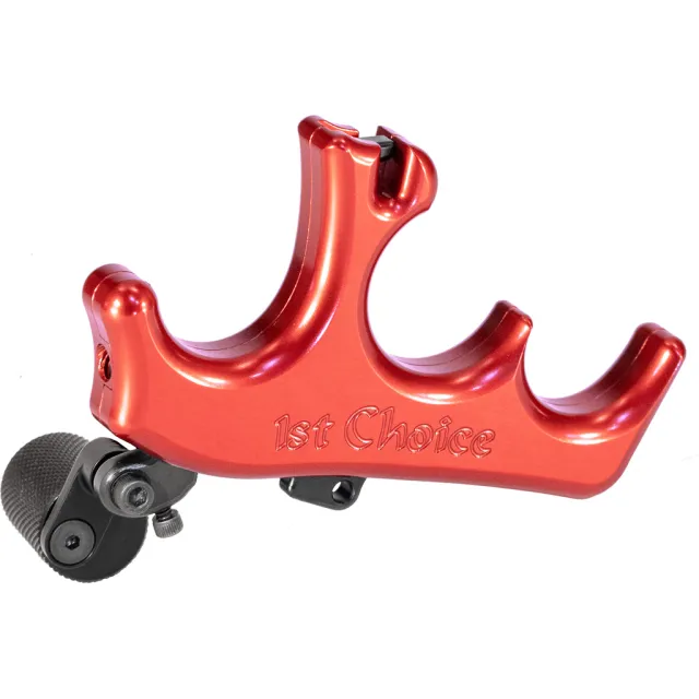 Carter RHFC8027 First Choice 24 3-Finger Archery Release, Adjustable Bar - Carter