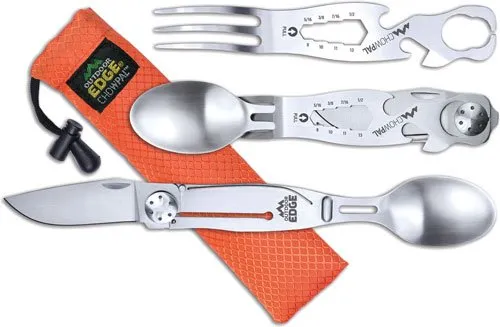Buy Outdoor Edge ChowPal CPL10C Multitool with Knife & Orange Pouch online