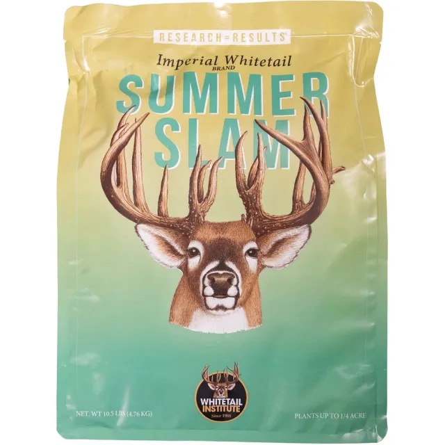 Whitetail Institute Summer Slam 10.5 lb Seed Mix Bag Food Plot - Whitetail Institute