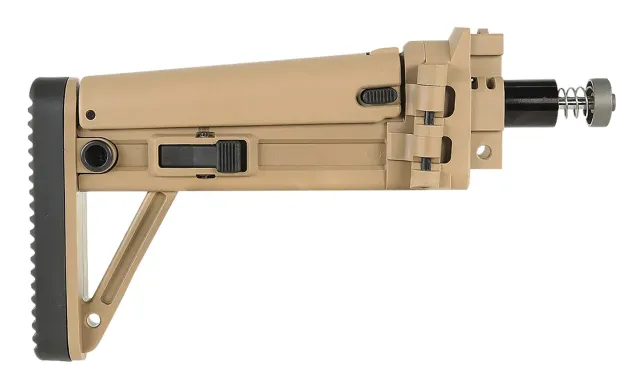 B&T Firearms MBT Folding Stock Coyote Tan Polymer