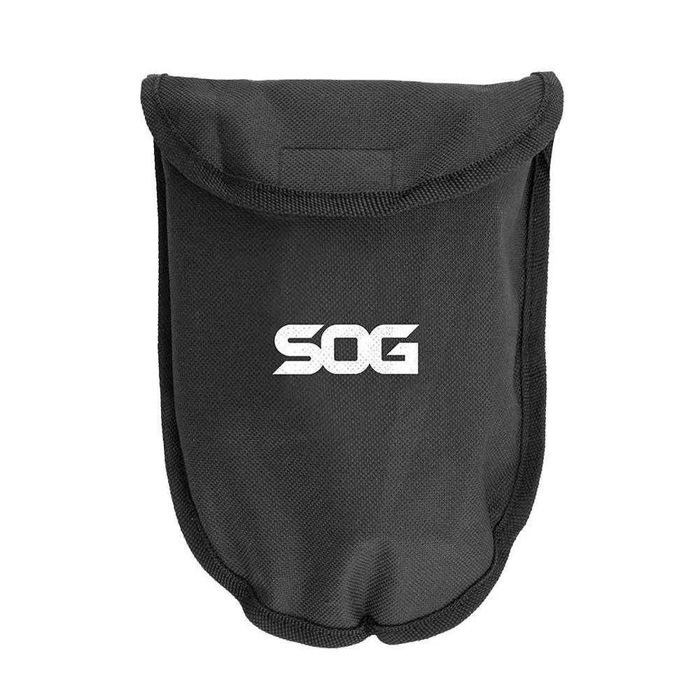 SOG XL Entrenching Tool Collapsible Shovel High-Carbon Steel Black - SOG