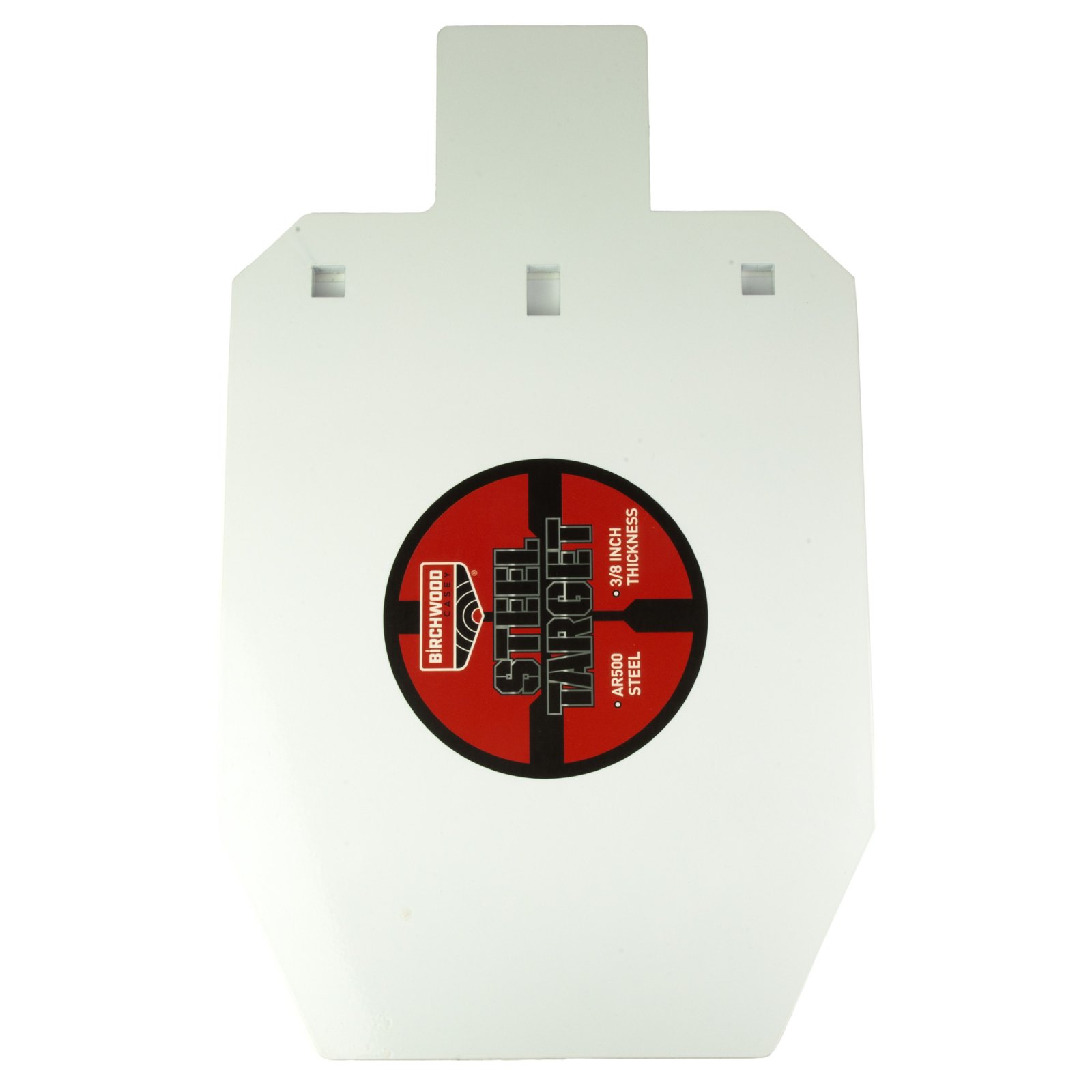 Birchwood Casey BC-47662 20" AR500 Steel IPSC Silhouette Target 3/8" Thick - Birchwood Casey