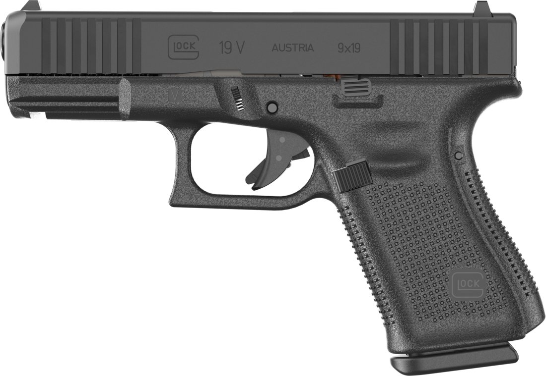 Buy Glock UV1950203 G19 V 9mm 4.02" nDLC Semi-Auto Pistol online