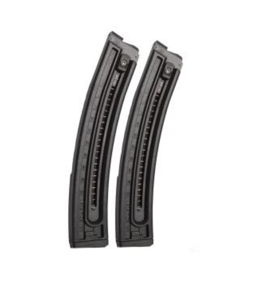 GSG GSGGERMGSG22TP 22 LR 22rd Black Detachable Magazines 2 Pack - American Tactical Imports - .22 Long Rifle