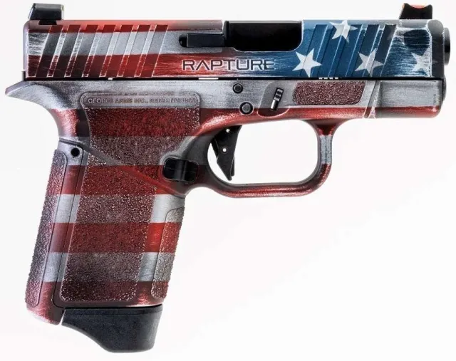 GForce GF932512USA GF9 Rapture 9mm 3.25" 12+1 Cerakote Optic Cut
