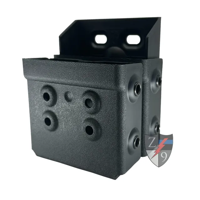 Zero9 Solutions ASP Sentry Double Handcuff Case Z9-4047-BLK-MLK