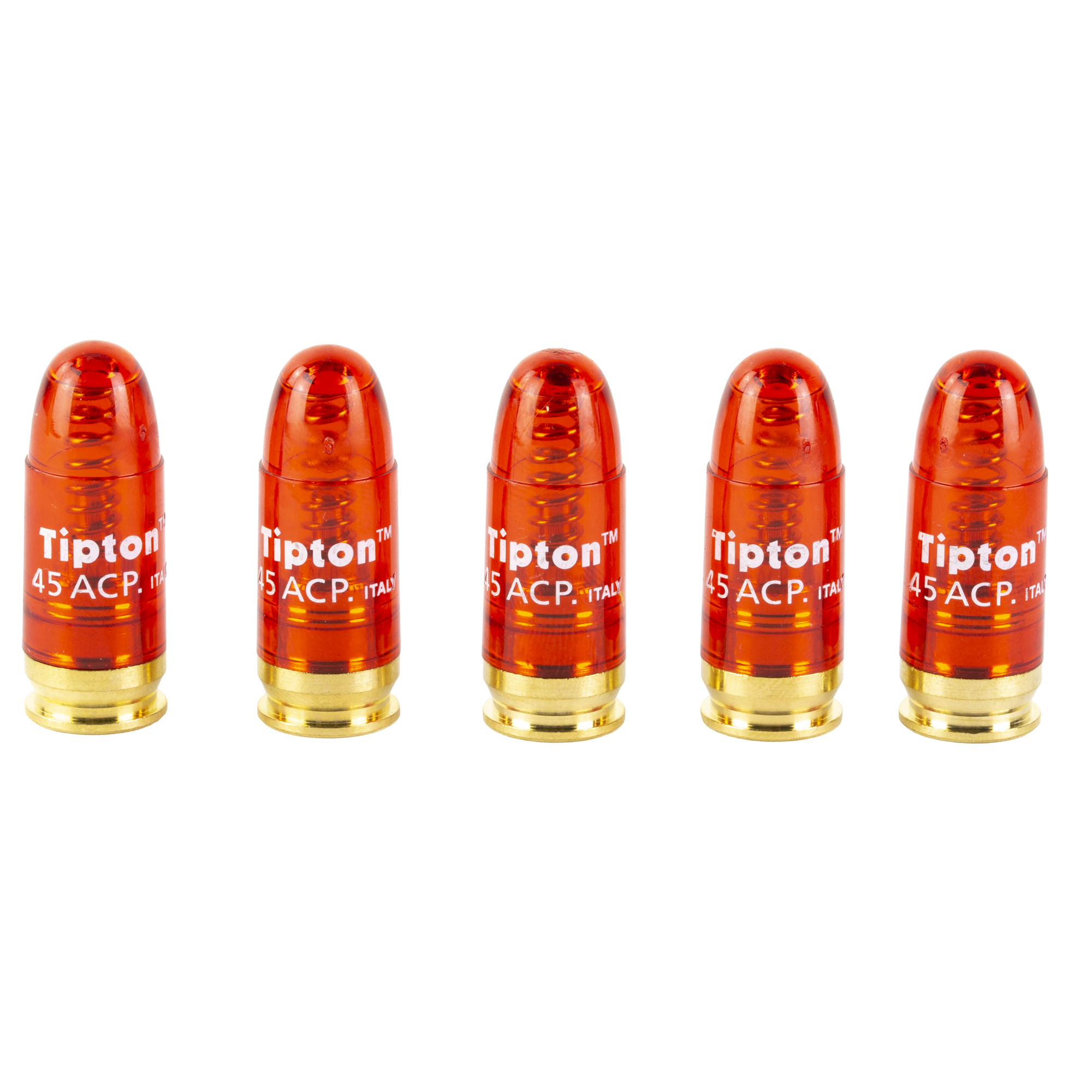 Tipton 146331 Snap Caps .45 ACP Brass/Plastic 5-Pack - Tipton - 45 ACP