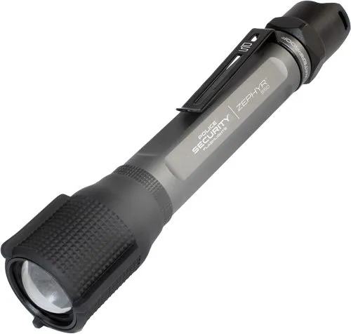 Police Security 97704 Zephyr Tact Flashlight 550 Lumens 3 Modes - Police Security Flashlights