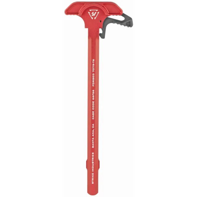 Strike Industries SI-ARCH-EL-RED AR-15 Red Anodized Charging Handle - Strike Industries