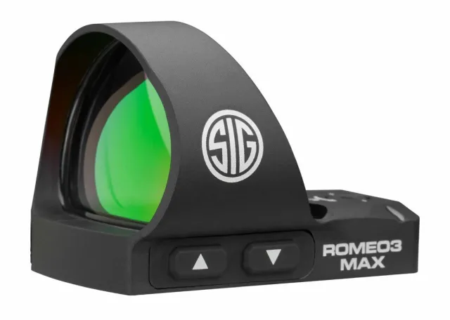 Sig Sauer SOR30300 Romeo3Max Pro 1x31mm 3 MOA Red Dot Sight Black - Sig Sauer - 31MM