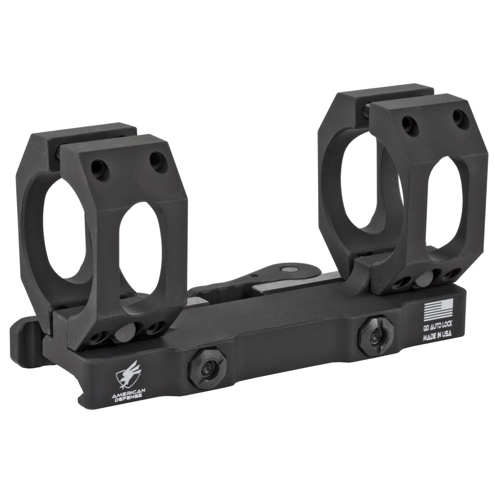 American Tactical Imports AD-RECON-SL-34-TAC 34mm QD Scope Mount Black - American Tactical Imports