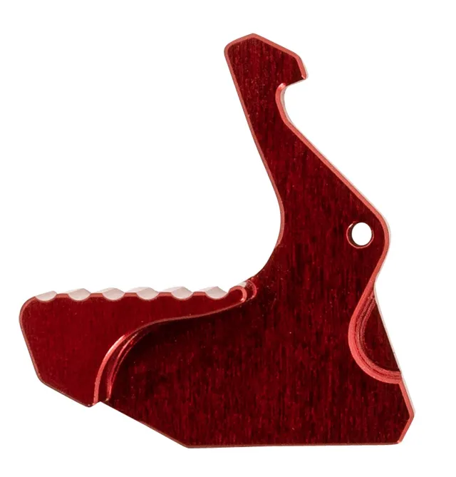 Rise Armament RA212GIRR Extended Charging Handle Latch Red - Rise Armament