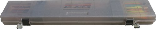 Buy MTM Compact Arrow Case Smoke BH-18S-41 Grey Holds 18-24 Arrows, Fits Soft Bowcase Pockets, Snap Lock Latch online