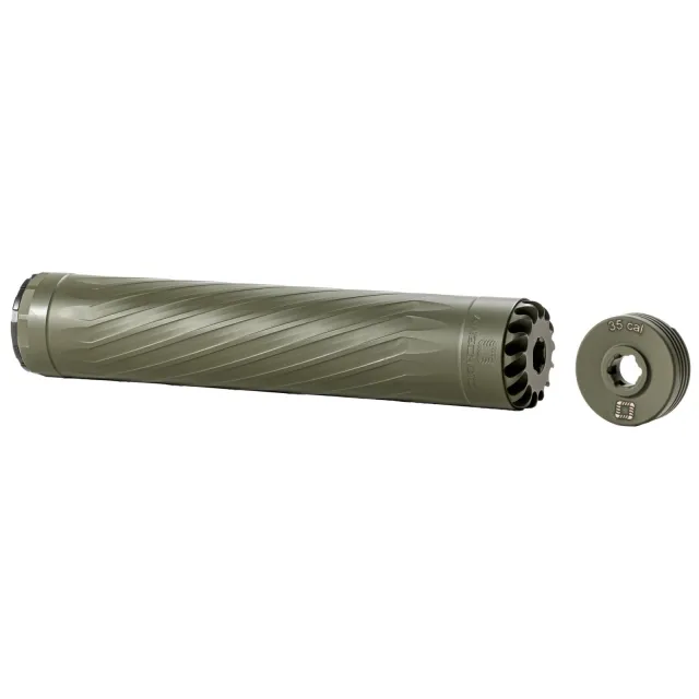 Anechoic X35OD Titanium Suppressor 9mm/350Legend/338Lapua 1/2"x28