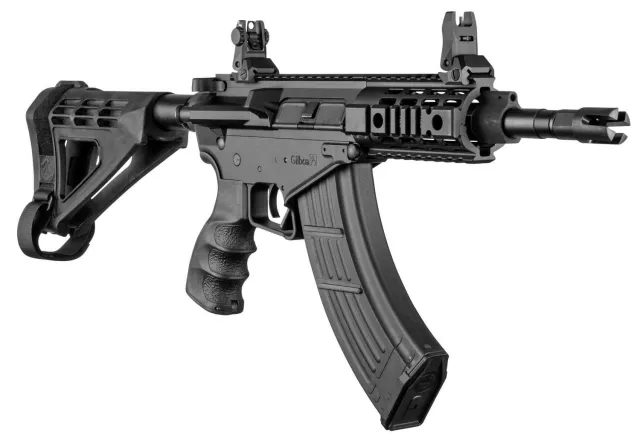 Gilboa G7SB762SAB M43 Pistol 7.62x39mm 7.50" 30+1 Black Rec Black Polymer Grip Pistol Brace