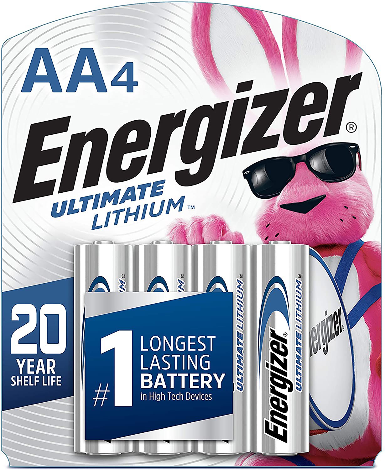 Energizer AA Ultimate 1.5V Lithium Batteries Qty 4 L91SBP4H3 - Energizer Holdings, Inc.