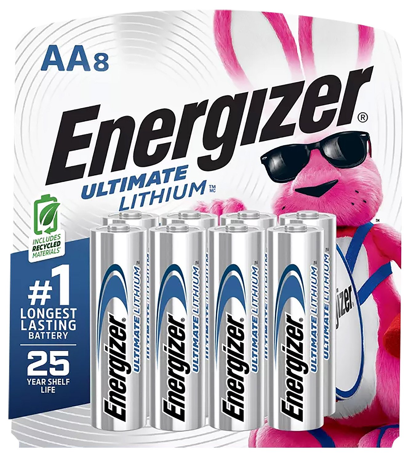 Energizer AA Ultimate 1.5V Lithium Batteries, 8-Pack - Energizer Holdings, Inc.
