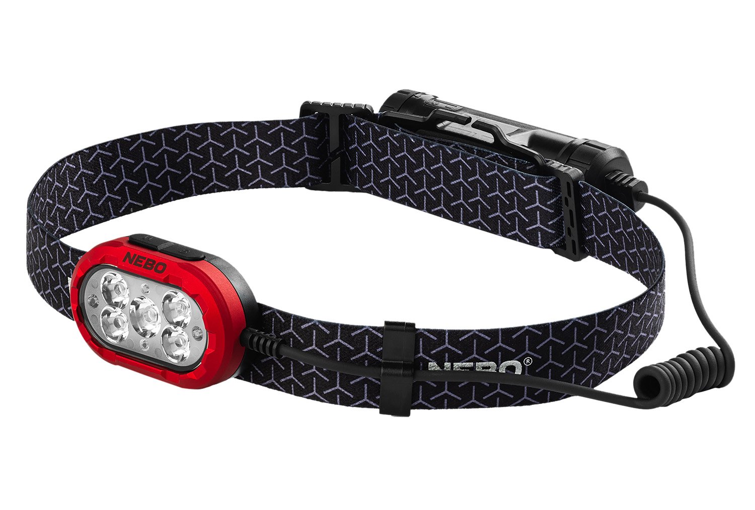 Buy NEBO NEBHLP0041 Rechargeable LED Headlamp 400 Lumens Adjustable Strap online