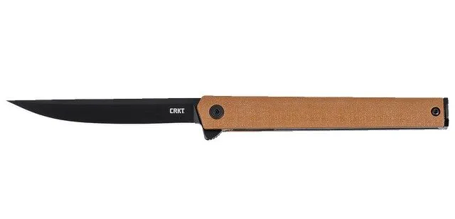 Buy CRKT CEO Flipper 3.35" Desert Tan Folding Knife online