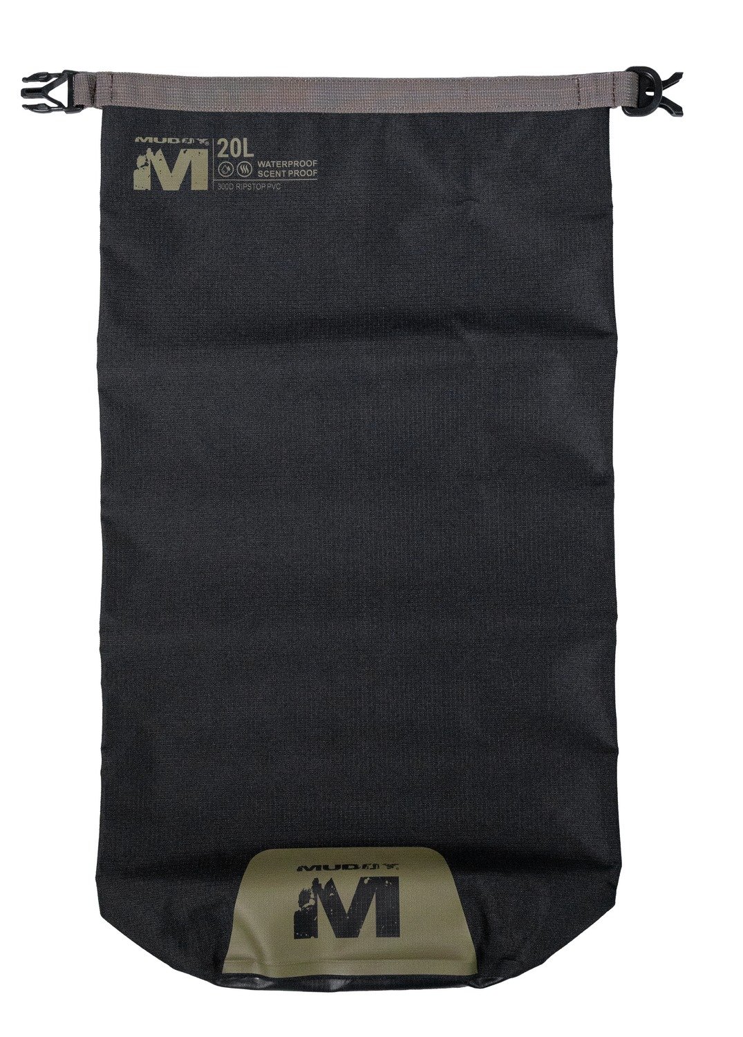 Muddy MUDWDB20LBLK 20L Waterproof Dry Bag Black - MUDDY