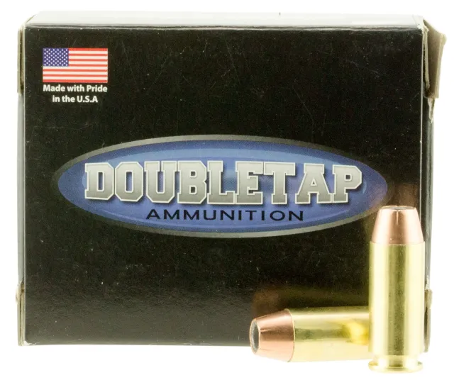 DoubleTap 10MM230EQ 10mm Auto 230gr JHP+Lead Ball Ammo 20 Rounds - DoubleTap Ammunition - 10mm Auto