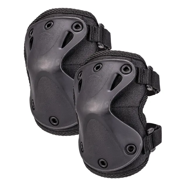 Hatch XTAK Elbow Pad Black X-Shaped TPU Shell Lightweight EVA Foam - Hatch for sale at Smoke Wagon Firearms