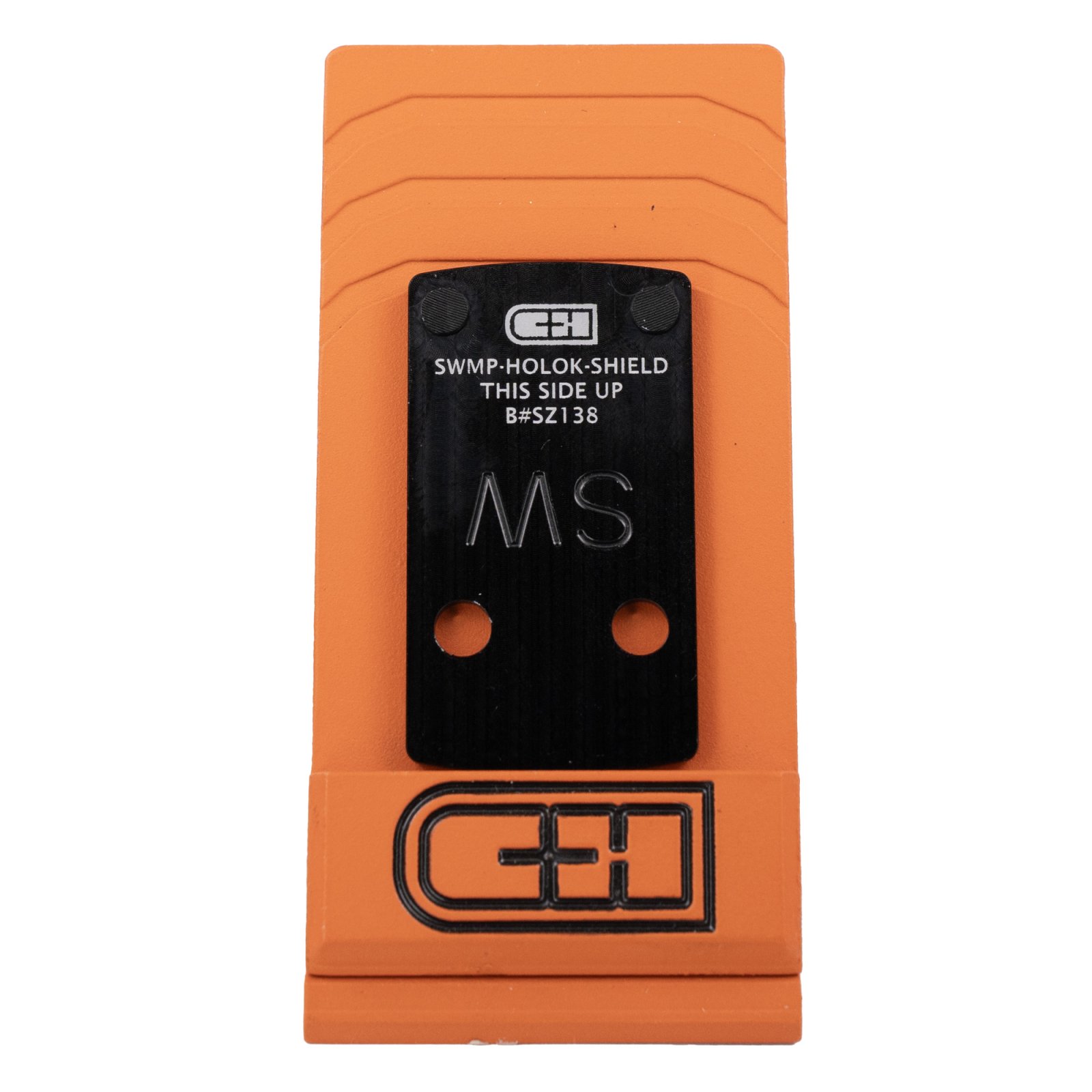 C&H Precision SWMP-HOLOK-SHIELD Optic Mount Plate M&P Shield 2.0 Black - C&H Precision