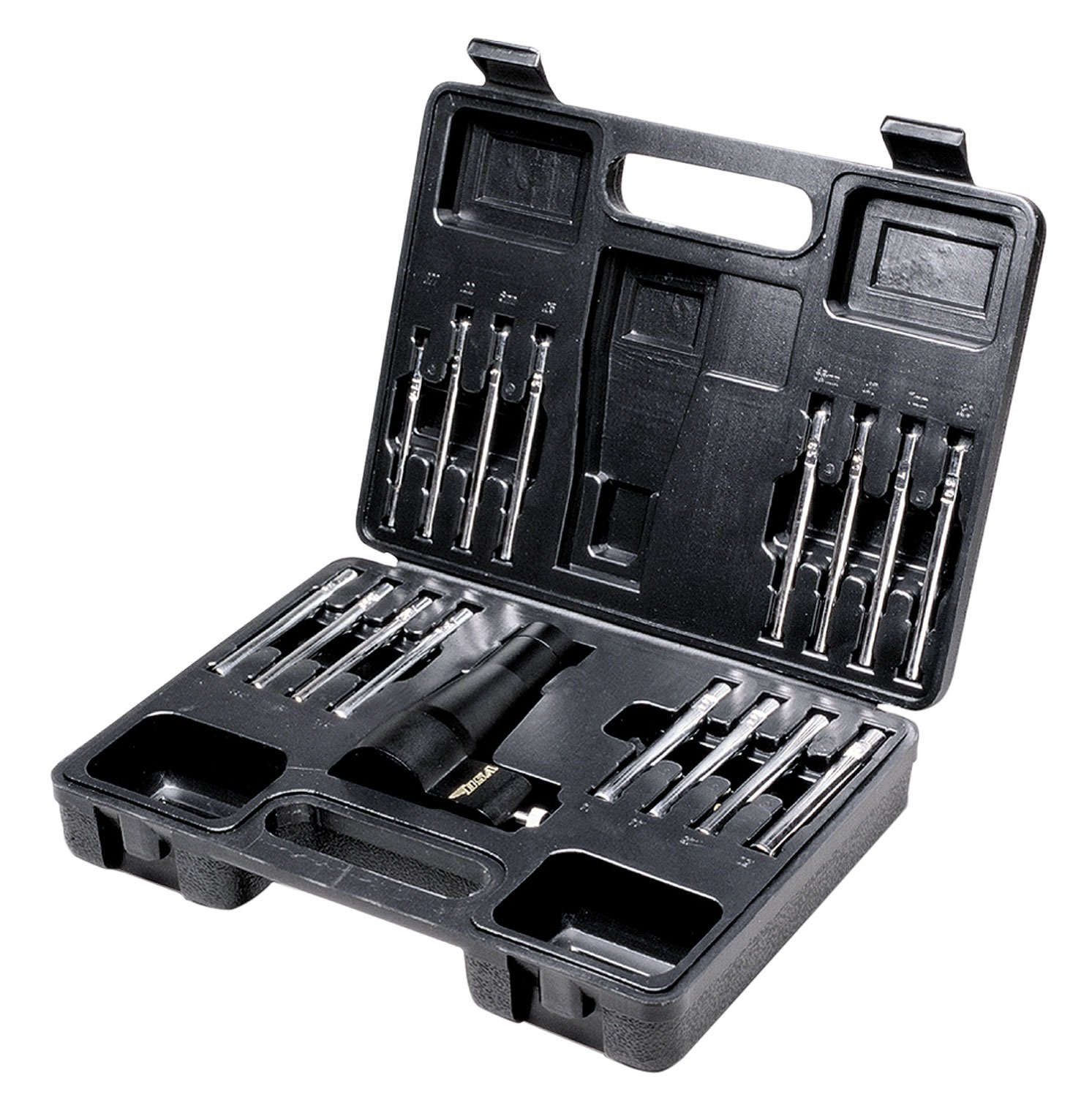 BSA Optics BS30 Bore Sight Kit Multi-Caliber Hard Case 15 Arbors - BSA Optics - Multi