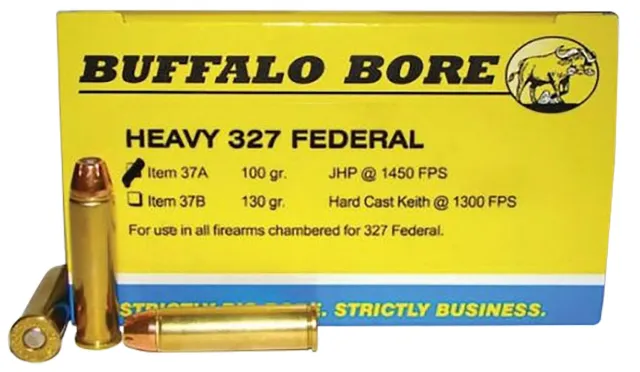 Buffalo Bore 37A20 327 Federal Mag 100gr JHP Ammo 20 Rounds - BBA - 327 Federal Mag for sale at Smoke Wagon Firearms