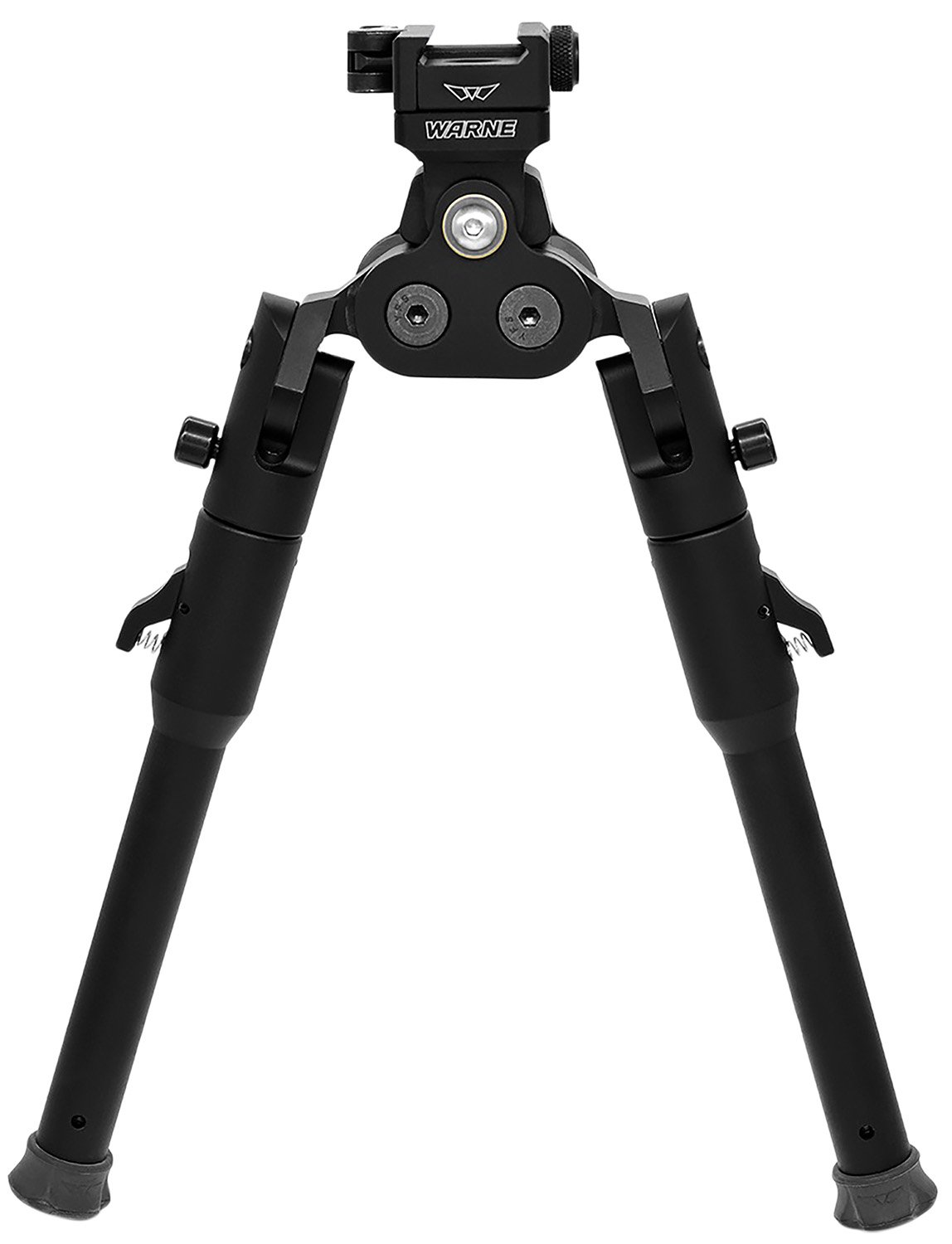 Warne 7921M Skyline Pro Bipod Black Anodized QD Picatinny Lite Legs - Warne