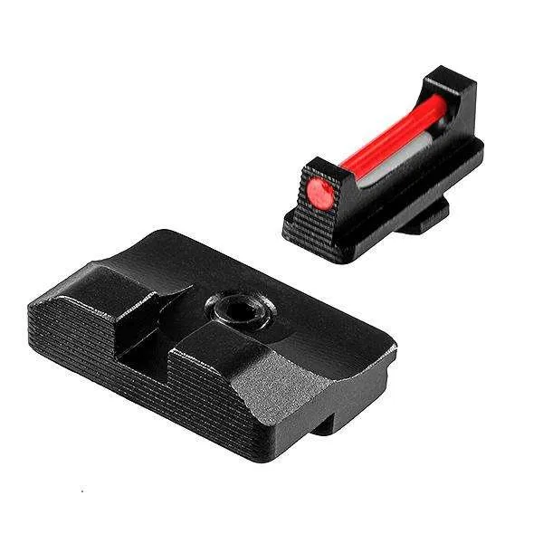 TRUGLO TG132G1 Fiber-Optic Pro Sights Black for Glock 17/19/34 - TRUGLO