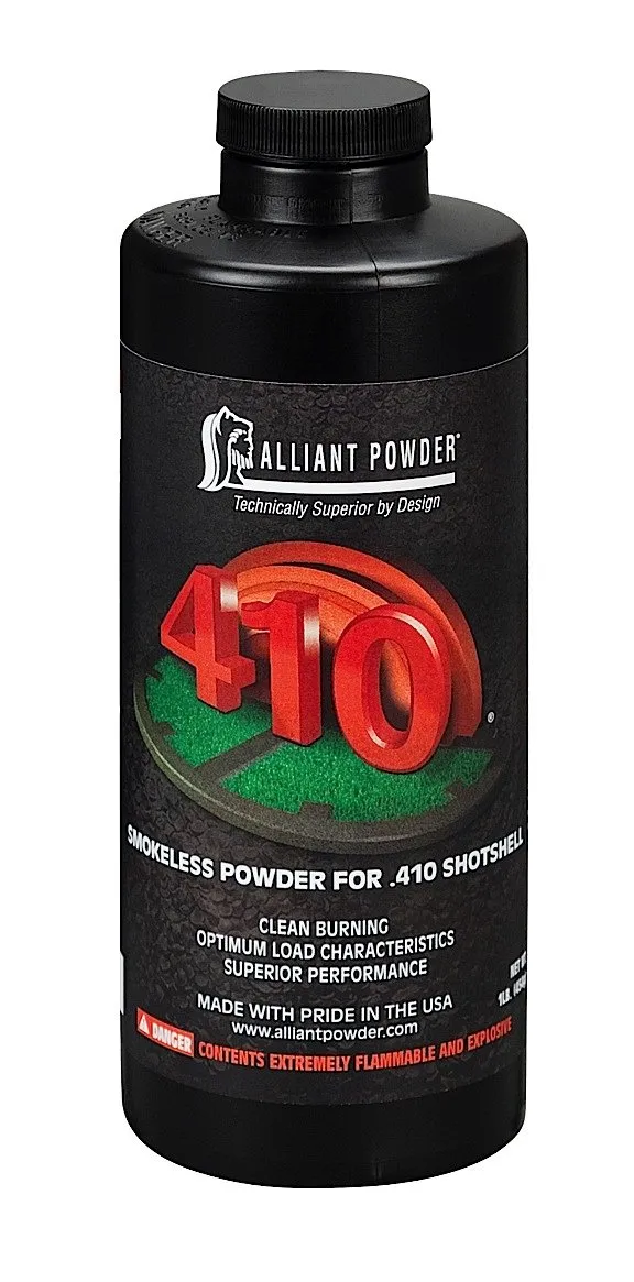 Alliant Techsys 410 Shotshell Powder 1 lb Can - Clean Burning, Optimum Load Characteristics, Superior Performance