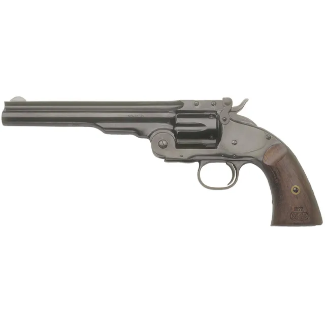 Cimarron No. 3 Schofield .45 Long Colt 7 in Matte Black 6 Shot Single Actio - Cimarron - 45 Colt (Long Colt)