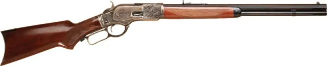 Cimarron CA215 1873 Deluxe 32-20 20" Octagon CC/Blued Pistol Grip - Cimarron - .32-20 WINCHESTER