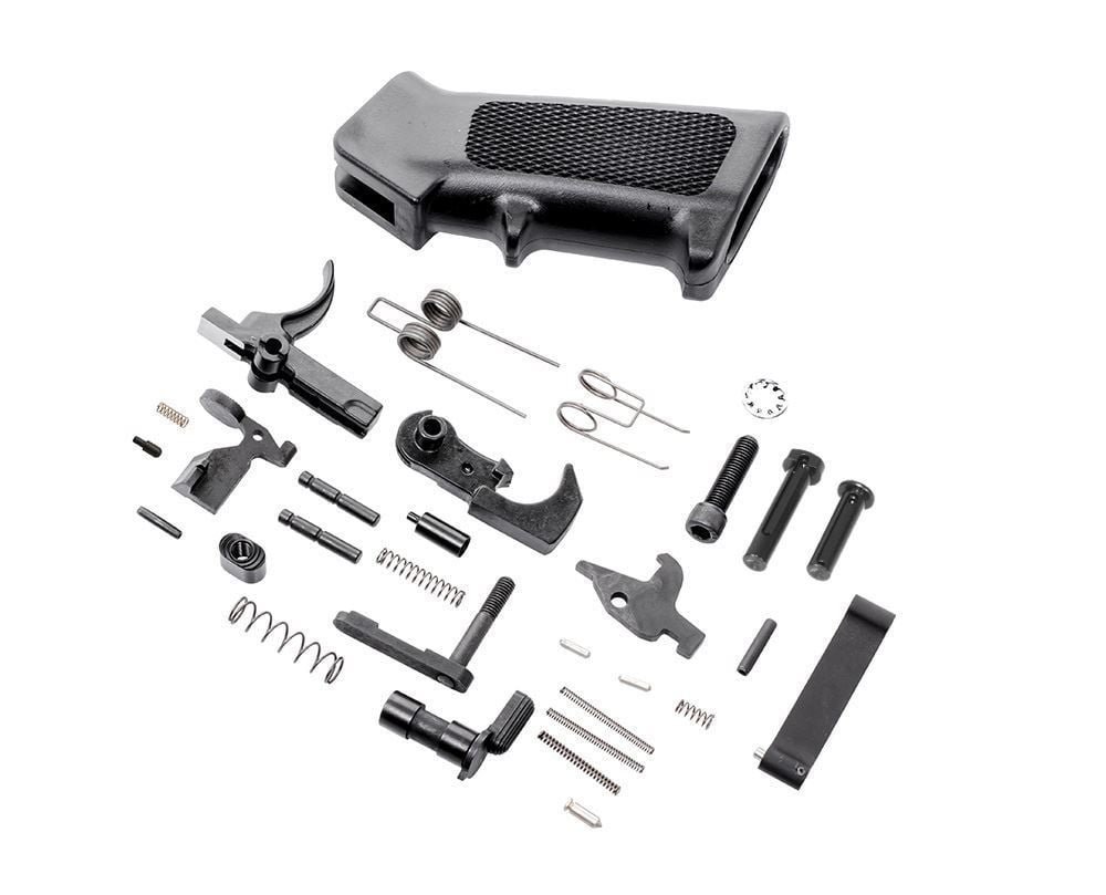 CMMG AR-15 Lower Parts Kit A2 Grip Black - CMMG - Multi