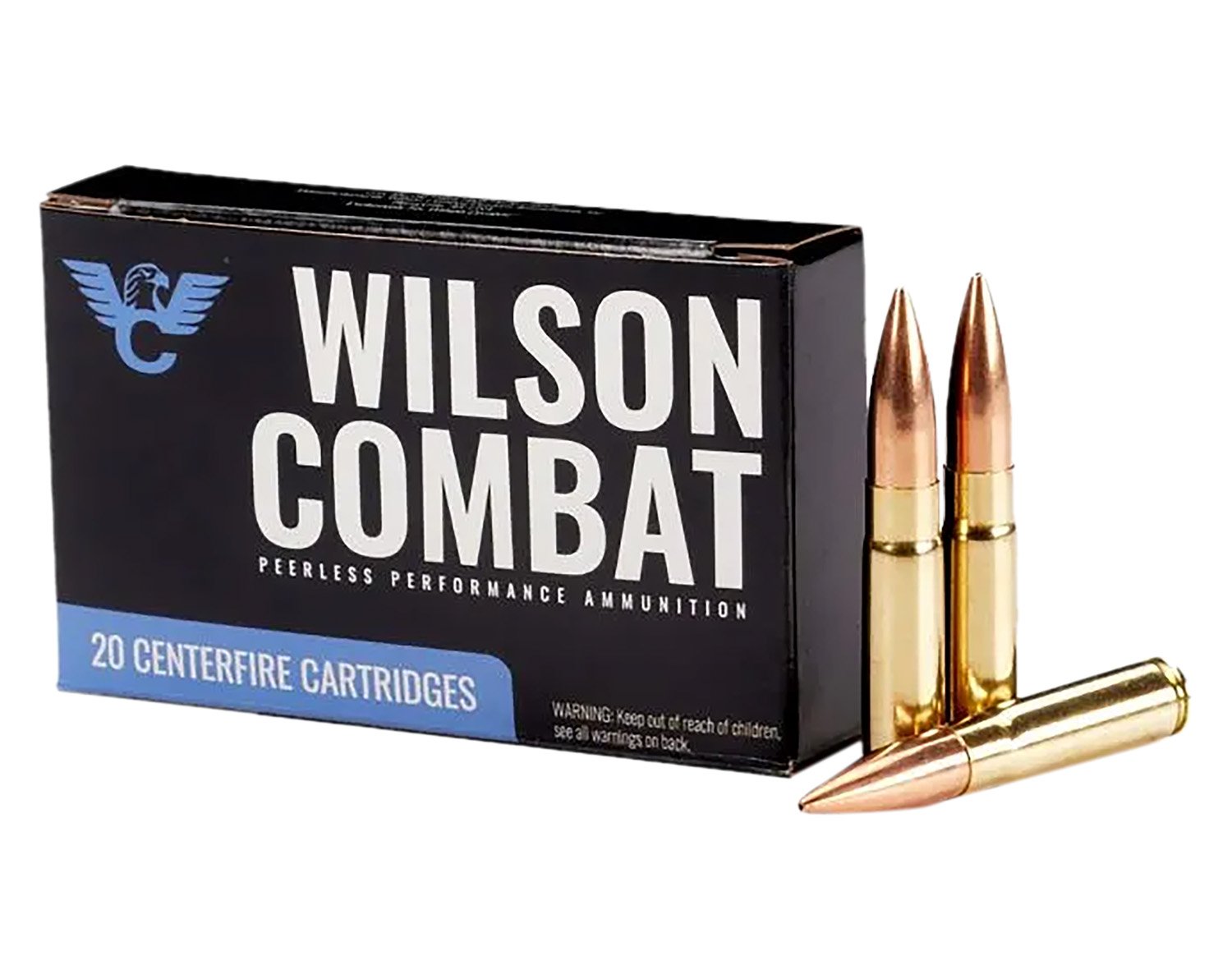 Wilson Combat A300BLK220HPBT 300Blackout 220gr Hollow Point Boat Tail 20 - Wilson Combat - .300 AAC Blackout (7.62x35mm)