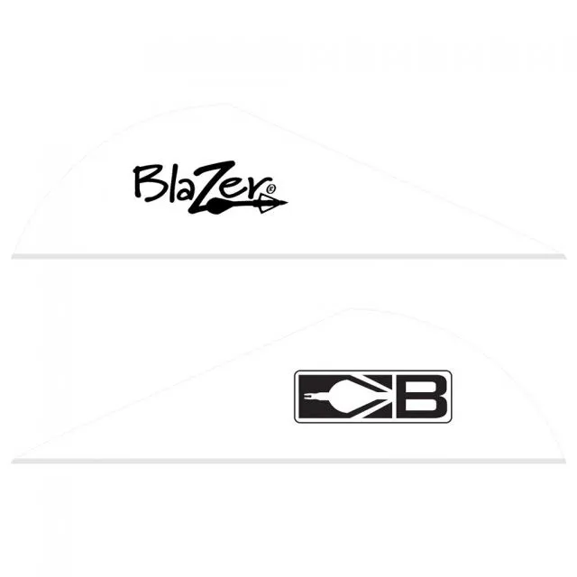 Bohning Blazer Vanes White 1000 pk. - Bohning for sale at Iron and Lace