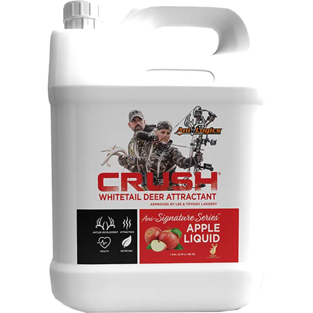AniLogics CRUSH Liquid Attractant Apple 1 gal. - Ani-Logics