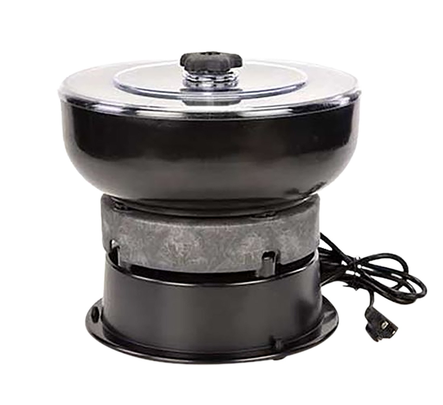 MEC Vibratory Case Tumbler 110VAC Black for Brass Cleaning - Mec-Gar USA
