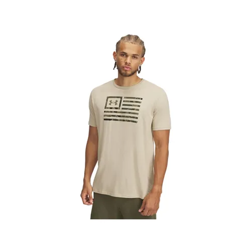 Under Armour Freedom Flag Printed T Short-Sleeve Athletic-Fit MD