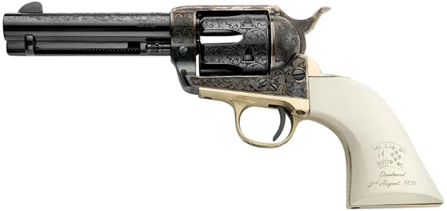 Pietta GW357DMH434NMAE Great Western II 357 Mag 4.75" Blued Revolver - PIETTA - 357 Mag