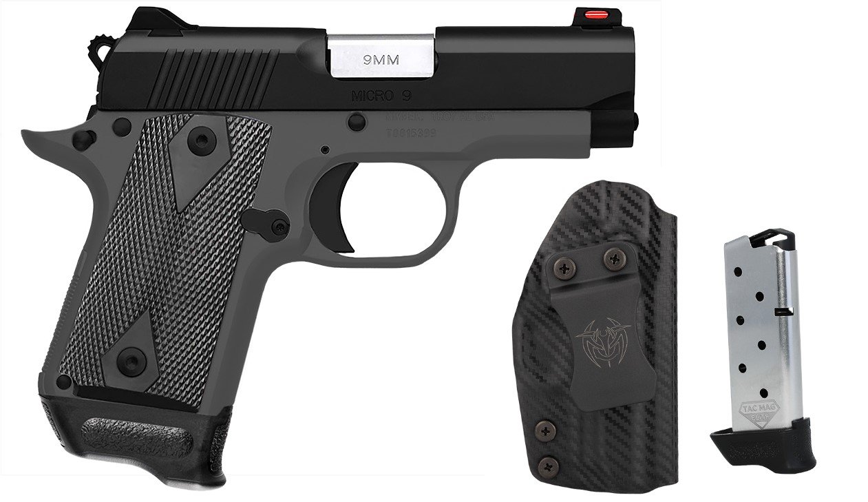 Kimber Micro 9 Shadow Ghost RTC 3300257 9mm 3.15In 7 Round - Kimber Manufacturing, Inc. - 9mm