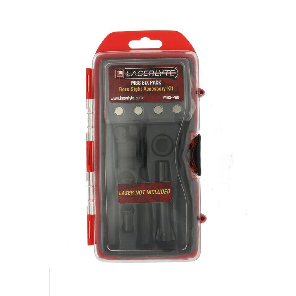 Laserlyte L01-00027 MBS Six Pak Accessory Kit with Case and Adapters - Laserlyte