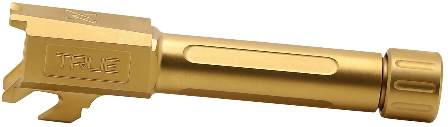 Buy True Precision TPSHCBXTG 9mm Barrel Gold TiN 3.1" for Springfield Hellcat online
