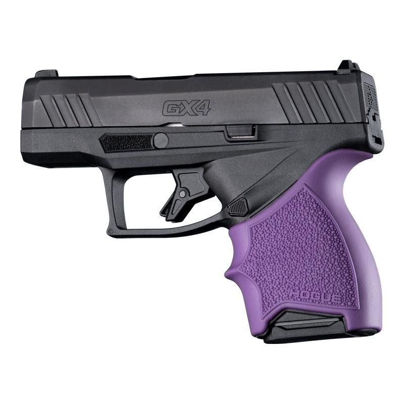 Buy Hogue HandAll Beavertail Grip Sleeve Purple Fits Taurus GX4/GX4L online