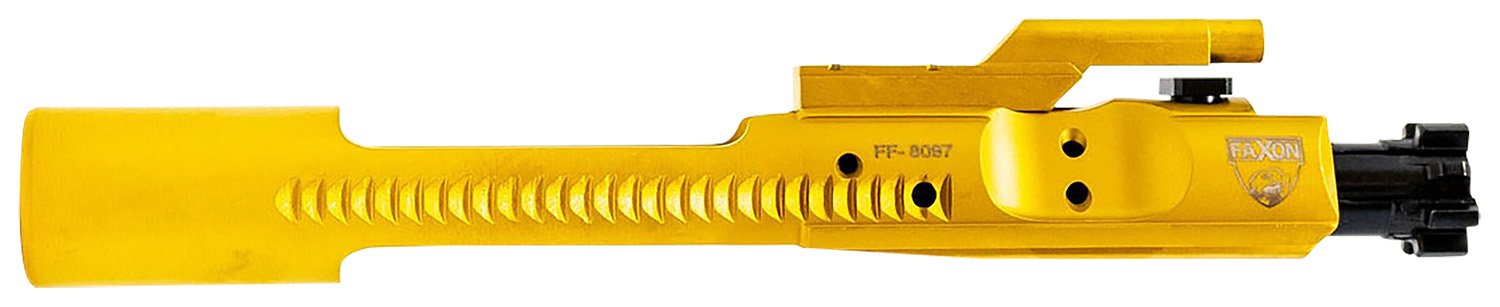 Buy Faxon FF556BCGCNITRIDETIN M16 5.56 Bolt Carrier Group TiN PVD 9310 Steel online
